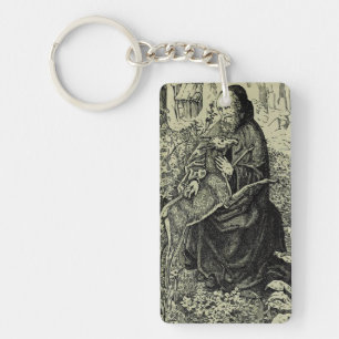 Saint Giles the Hermit Key Ring