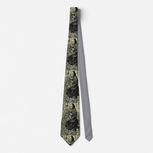 Saint Giles the Hermit Necktie (Front)