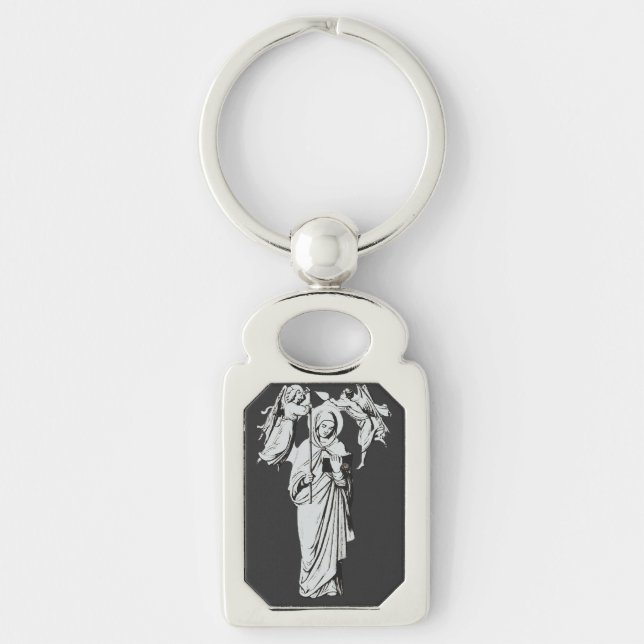 Saint Gudula of Brabant Key Ring (Front)