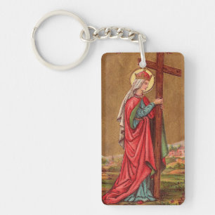 Saint Helen Key Ring
