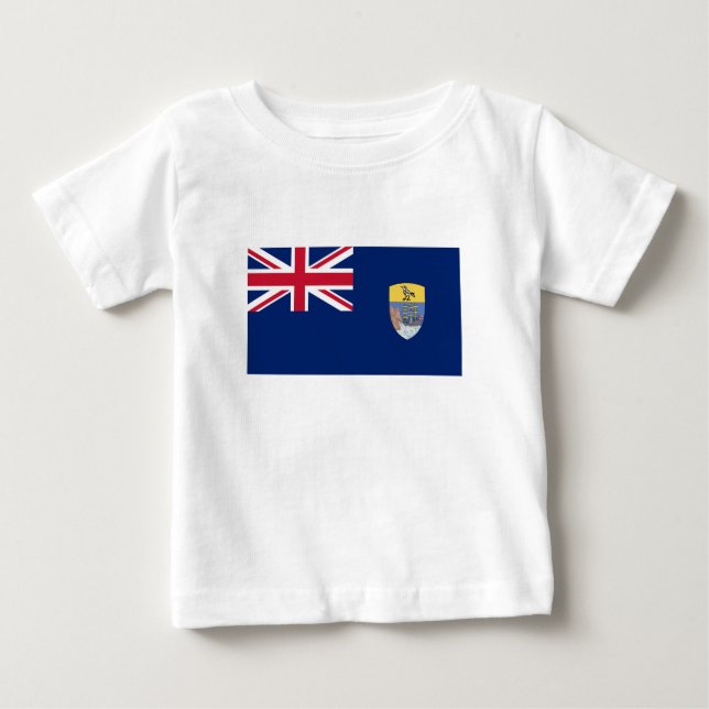 Saint Helena Flag Baby T-Shirt (Front)