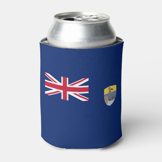 Saint Helena Flag Can Cooler (Can Front)