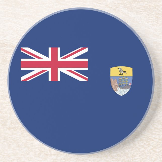 Saint Helena Flag Coaster (Front)