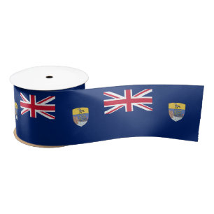 Saint Helena Flag Satin Ribbon