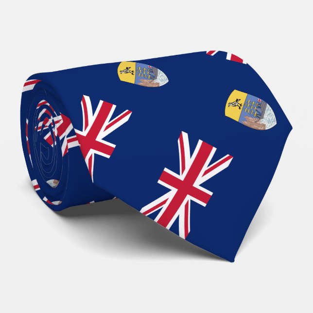 Saint Helena Flag Tie (Rolled)