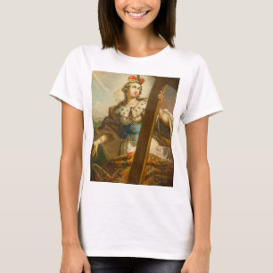 Saint Helena of Constantinople with cross T-Shirt