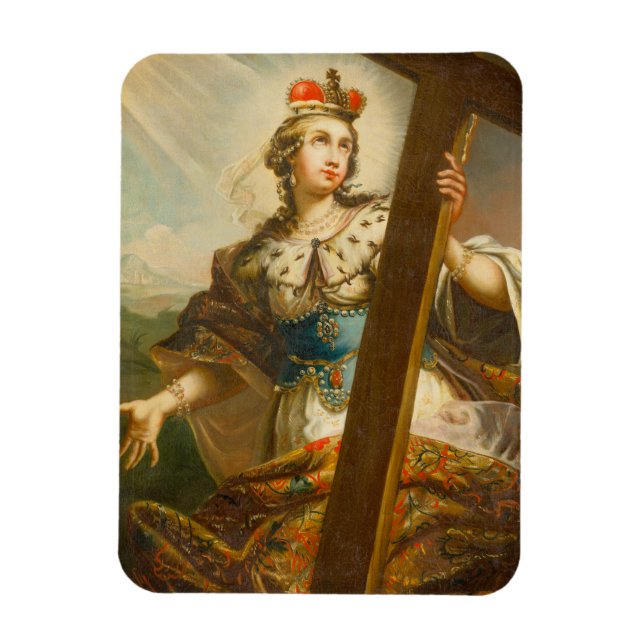 Saint Helena with the True Cross Sacred Art Magnet (Vertical)