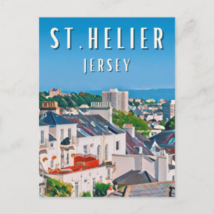 Saint Helier, a dynamic coastal city Postcard