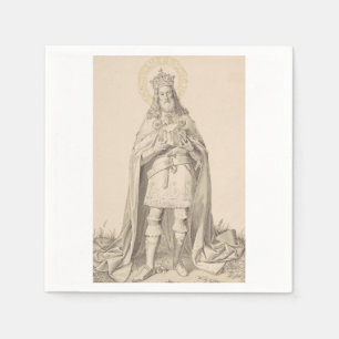 Saint Henry II the Holy Roman Emperor Napkin