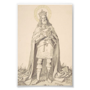 Saint Henry II the Holy Roman Emperor Photo Print