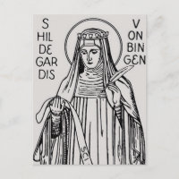 Saint Hildegard of Bingen Benedictine abbess