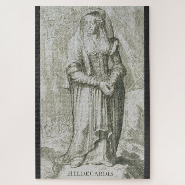 Saint Hildegard of Bingen Jigsaw Puzzle (Vertical)