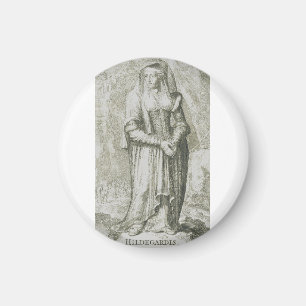 Saint Hildegard of Bingen Magnet