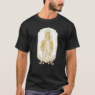 Saint Hildegard Of Bingen Scivias Catholic Mystic  T-Shirt