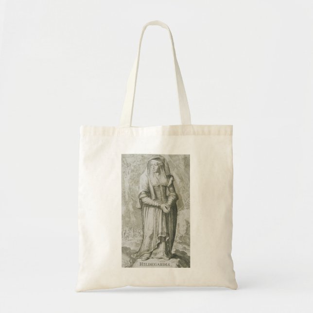 Saint Hildegard of Bingen Tote Bag (Front)