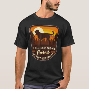 Saint Hubert's Dog Bloodhound Retro 29 T-Shirt