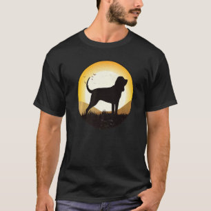 Saint Hubert's Dog Bloodhound Retro 58 T-Shirt