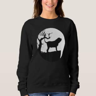 Saint Hubert's Dog Bloodhound Retro  61 Sweatshirt