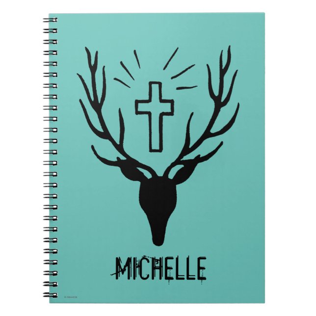 Saint Hubert's Stag Spiral Notebook (Front)