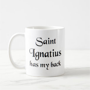 saint ignatius coffee mug