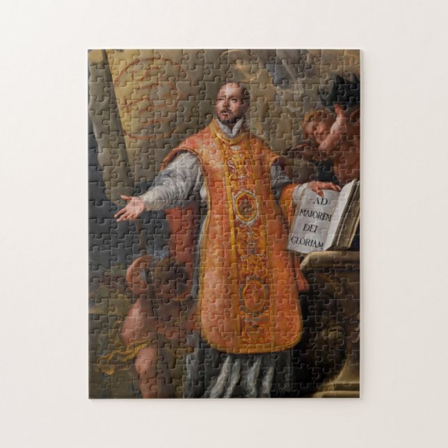 Saint Ignatius Of Loyola Jigsaw Puzzle (Vertical)