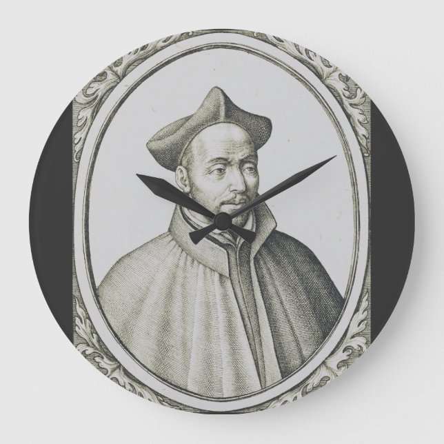 Saint Ignatius of Loyola Large Clock (Front)