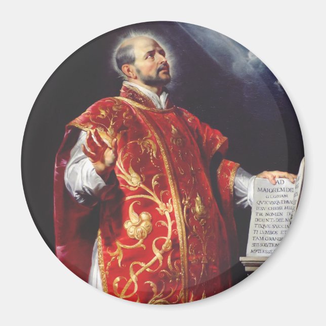 Saint Ignatius of Loyola Magnet (Front)