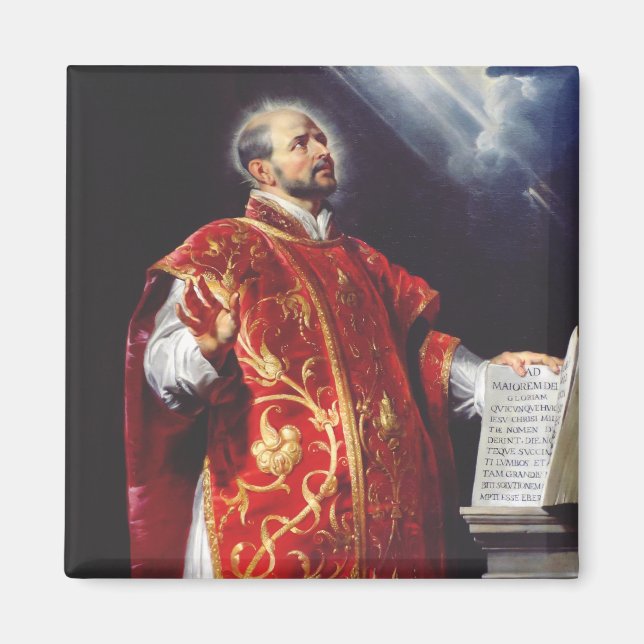 Saint Ignatius of Loyola Magnet (Front)