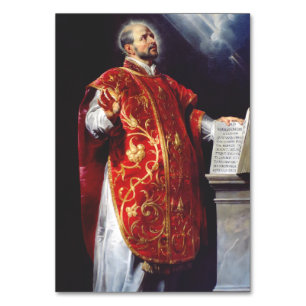 Saint Ignatius of Loyola Table Number
