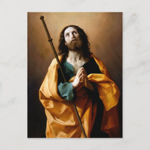 Saint James the Great by Guido Reni (c 1638) Postcard