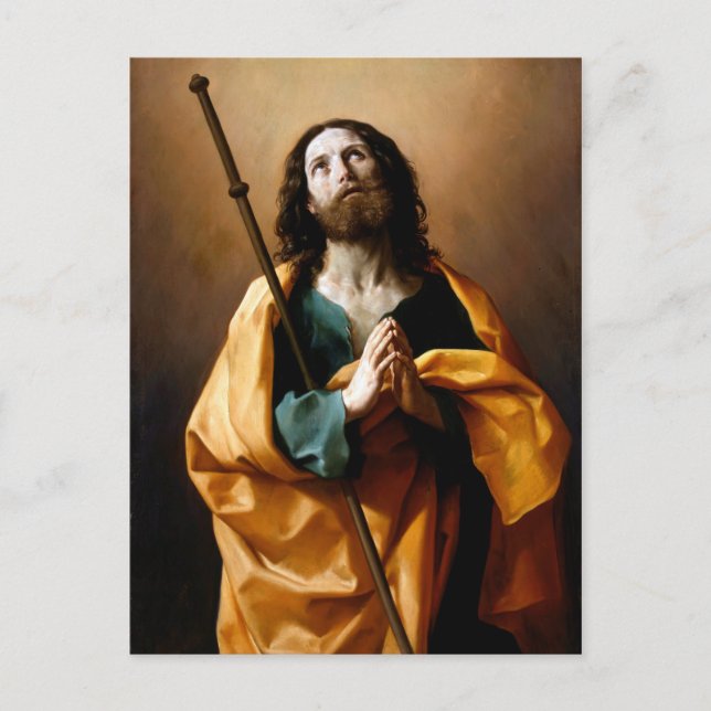 Saint James the Great by Guido Reni (c 1638) Postcard (Front)