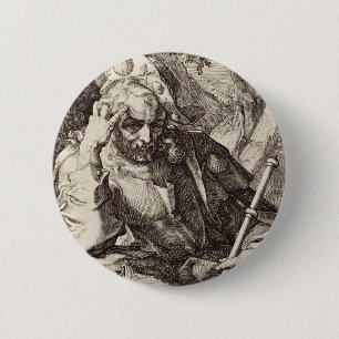 Saint James the Great the Apostle 6 Cm Round Badge