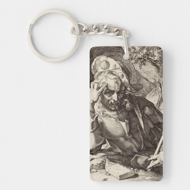 Saint James the Great the Apostle Key Ring (Front)