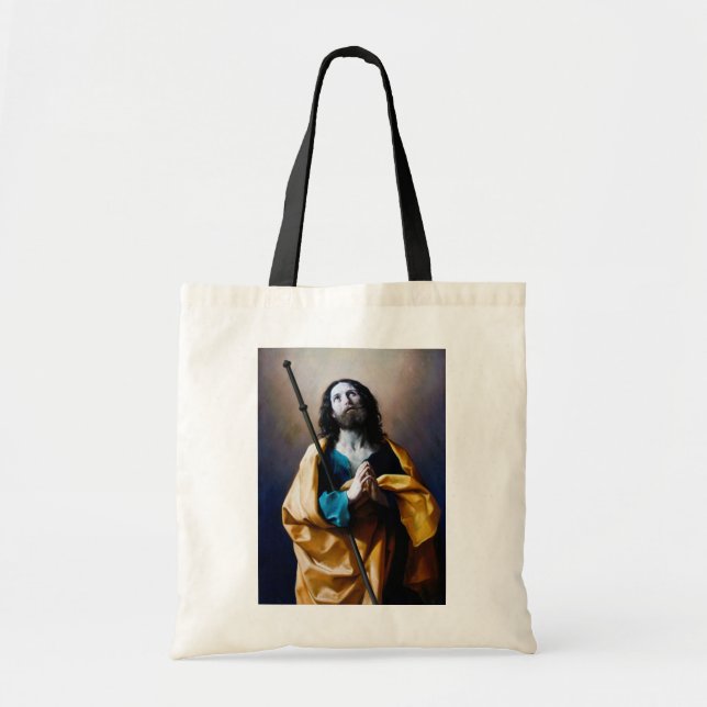 Saint James the Greater, Guido Reni Tote Bag (Front)