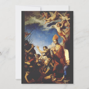 Saint Januarius Bishop of Benevento Thank You Card