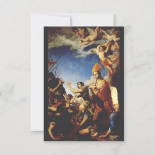 Saint Januarius Bishop of Benevento  Thank You Card