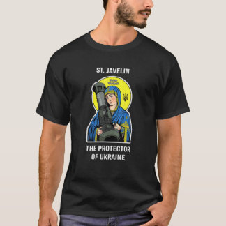 Saint Javelin Protector Of Ukraine Support Vintage T-Shirt