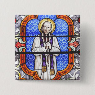 Saint Jean Baptiste Marie Vianney  15 Cm Square Badge