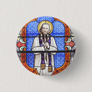 Saint Jean Baptiste Marie Vianney 3 Cm Round Badge
