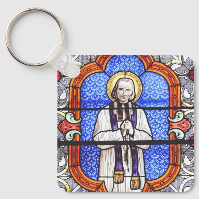 Saint Jean Baptiste Marie Vianney  Key Ring (Front)