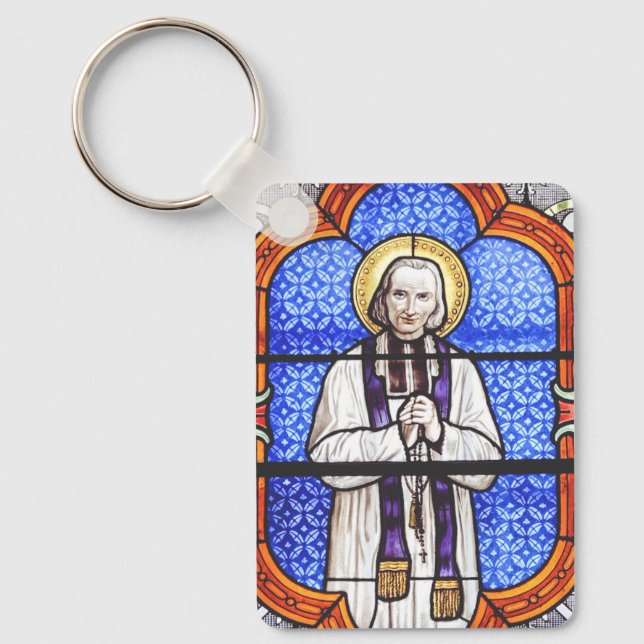 Saint Jean Baptiste Marie Vianney  Key Ring (Front)