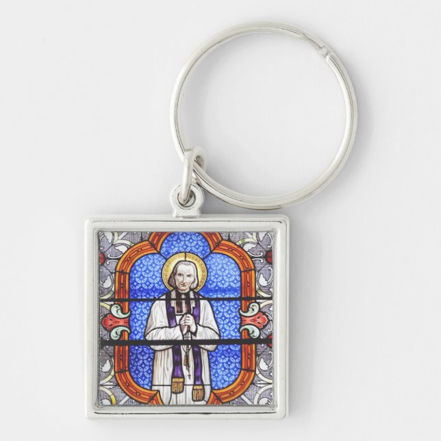 Saint Jean Baptiste Marie Vianney  Key Ring (Front)