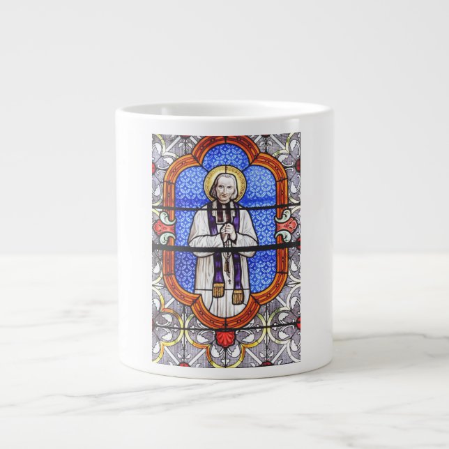 Saint Jean Baptiste Marie Vianney  Large Coffee Mug (Front)