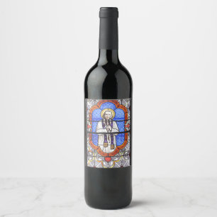 Saint Jean Baptiste Marie Vianney Wine Label