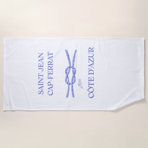 Saint-Jean-Cap-Ferrat Luxury Beach Towel