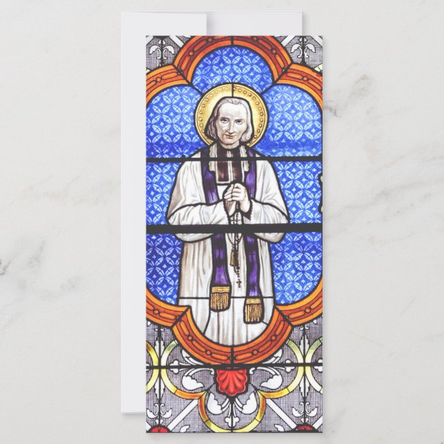 Saint Jean Vianney Premium Soul Guide Art Print (Front)