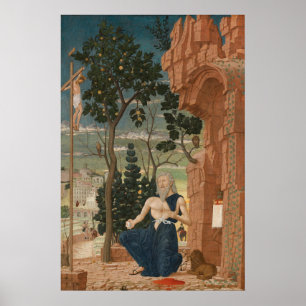 Saint Jerome - Andrea Mantegna Fine Art Poster