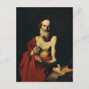 Saint Jerome by Jusepe de Ribera Postcard