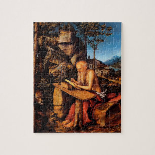 Saint Jerome by Lucas Cranach the Elder Jigsaw Puzzle