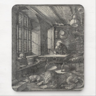 Saint Jerome in His Study by Albrecht Durer Mouse Pad